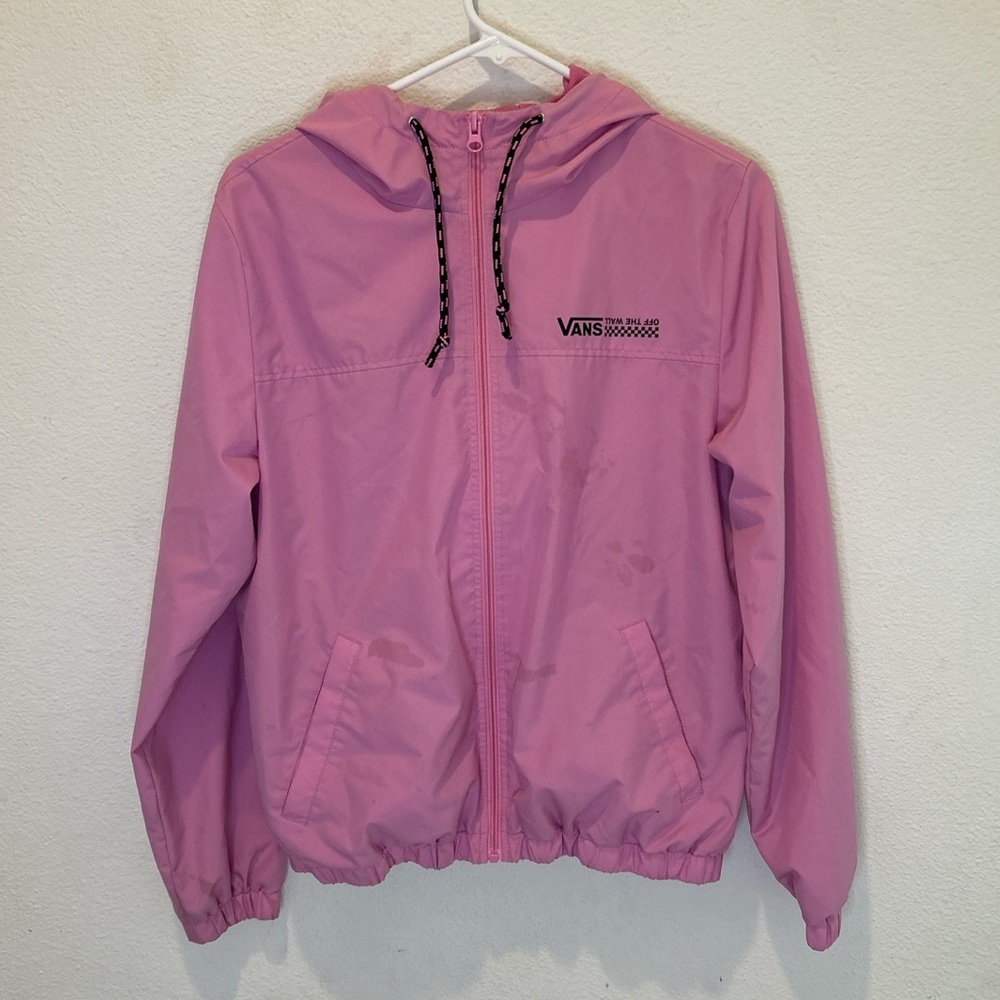 VANS EARLY 2000’S PINK WINDBREAKER